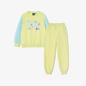 휠라키즈트레이닝세트 KQC FK2FSH1402X-LLE Travel club 그래픽 상하세트