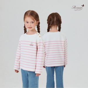 [페리미츠]래빗 스트라이프 티셔츠(P2612T168_10)