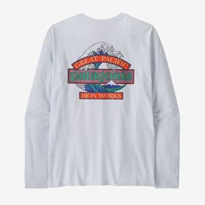 파타고니아코리아 37876R5 멘즈 롱-슬리브드 그레이트 웨이브즈 리스판서빌리-티 JD