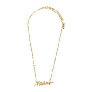 모스키노 로고 펜던트 체인 목걸이 91138402 0606
