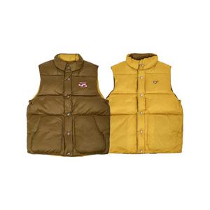 [휴먼메이드] FW25 남성 리버서블 다운 패딩조끼 HM30JK024 OLIVE DRAB