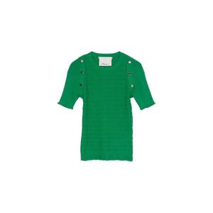 25 FW 31필립림 라운드 넥 허니콤 탑 E24270250LWD TP450014542