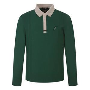 [벤제프][벤제프골프] 남성 조직감 카라 긴팔 풀오버 BR1MMSP102