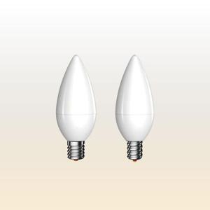 샹들리에전구 LED촛대구 유백 5W E14 E17
