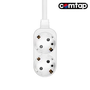 멀티탭 콤탭 2구 멀티콘센트(10A) 5m