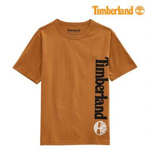 [팀버랜드키즈] 코튼 사이드 프린트 라운드 티셔츠(TLSDA05F_740