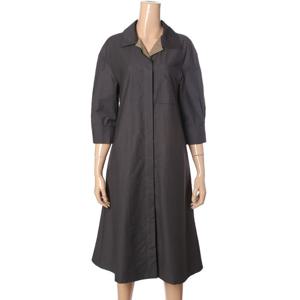 [요하넥스]백밴딩배색카라원피스 J3C9D04