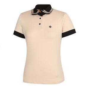 [레노마골프] 여성 카라 물결 반팔 티셔츠 RWTYL6122-509