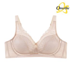 오모떼 프리미엄 수피마 코튼 풀커버 레이스 브라 1종/아이보리