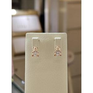 미라클 세이브존03 92.5실버 곰돌이귀걸이 RDS2324