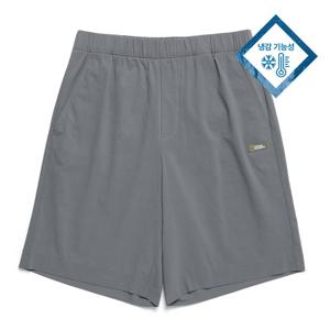 내셔널지오그래픽 N242UHP950 쿨링 5부 숏팬츠 IRON GREY