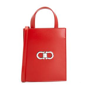 페라가모 간치니 여성 토트백 21 8358 FLAME RED 0771688