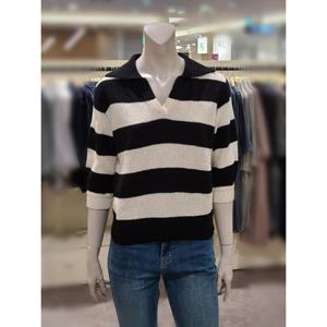 [트리아나][트리아나] 소고 카_라넥포인트 스팽클티셔츠AK1TA12