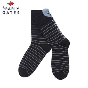 [파리게이츠] 파리게이츠 여성 하트 스마일 스트라이프 중목 양말 521D3SC003_NA