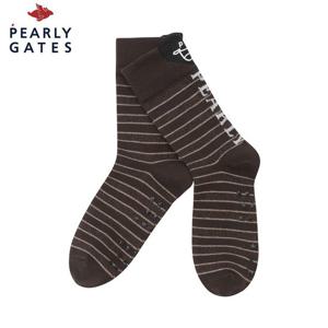 [파리게이츠] 파리게이츠 여성 하트 스마일 스트라이프 중목 양말 521D3SC003_BR