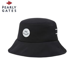 [파리게이츠] 파리게이츠 여성 스마일 레터링 테이프 버킷햇 521D3CP006_BK