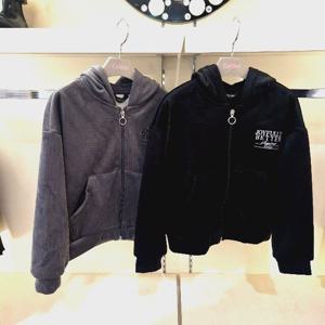 [셀덴]MARIO밍크벨로아 후드집업 EDMT24T28