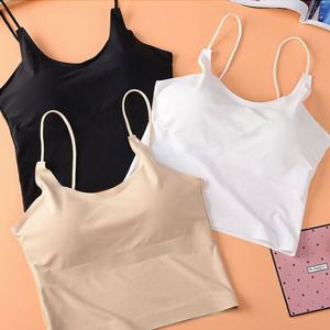 SL48 크롭끈나시 이너웨어 민소매 홈웨어 헬스 나시