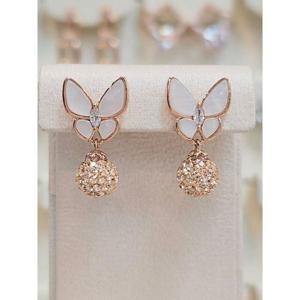 볼라레 세이브존03 볼라레 콜메나 피치미러볼 드롭귀걸이 AGSSS1612AG