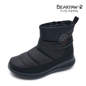 [베어파우] RILEY 블랙 여성 양털 패딩부츠 K2767152QD-W