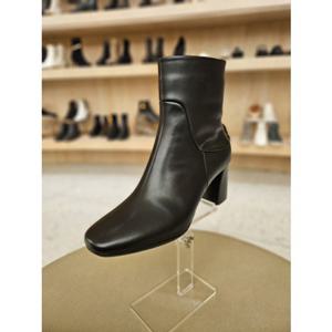 [소다] 핸드메이드 우드통굽 7CM 여성 부츠 (ALB408 KS10)