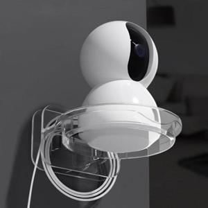 JU 다용도 강력접착 무타공 방수 홈캠 거치대 줄감개타입