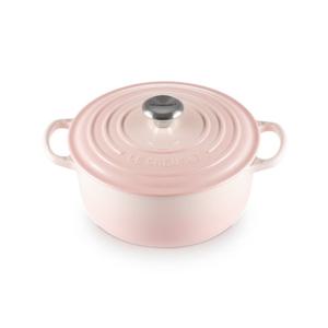 [르크루제]북유럽 컬렉션 시그니처 원형냄비 20cm-쉘핑크