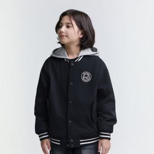 K251UJP930 우븐 베이스볼 점퍼 CARBONBLACK