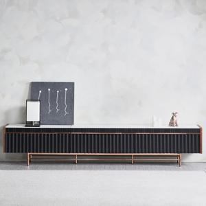 NEW 커티스 로즈골드 포세린 세라믹 2700 거실장 티비장