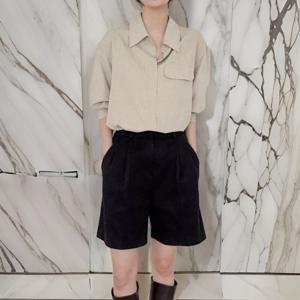 [다잇템]여자 히든 클래식 3컬러 주머니 셔츠