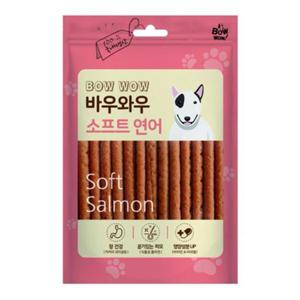 강아지 연어 스틱 육포 150g 1P 국내산 소프트 져키