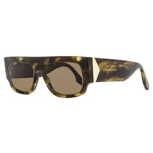 빅토리아 베컴 여성용 V 플라크 선글라스 VB666S 321 카키 혼 55mm 321