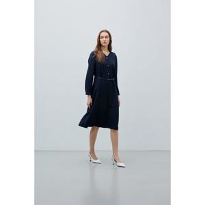 [요하넥스]벨티드 플레어 원피스 J5A3D02