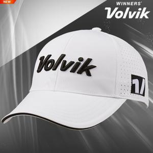 볼빅 퍼포먼스 로고 자수 모자 (화이트) 2025