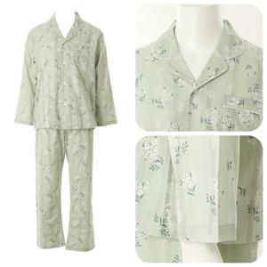 [비너스]순면 고급스러운 면 도비조직 러블리한 나염 남성잠옷 로맨틱 파자마 VPA4503M