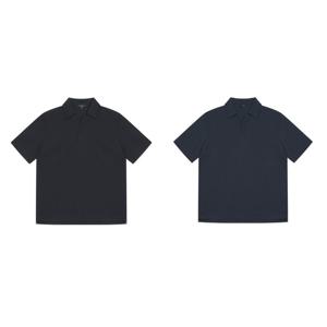 [파렌하이트]25SS 파렌하이트 뉴 플리츠 티에리 반팔 카라 티셔츠 2종 (FKIBD3310)