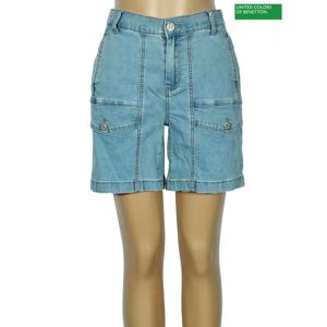 베네통 앞포켓 밴딩반바지 BADPF3431