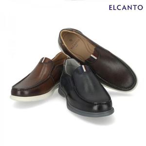 엘칸토  (LCMC27U513) 남성 소가죽 3색 웨빙 슬립온 3cm
