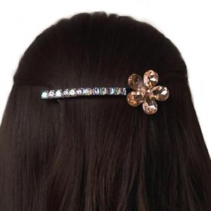 아트박스/이쁨 크리스탈 큐빅 5꽃잎 머리핀