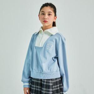 유솔 sh06 반집업 카라 맨투맨 ULMA23953