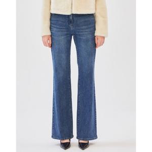 질스튜어트 뉴욕 여성 24FW 스테디셀러 블루 워싱 면혼방 데님팬츠 WJPA4D210B2