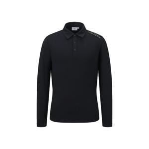 M 캘러웨이골프긴팔 PQC CMTY24F101_BK 남성 가을 플레이어스 티셔츠