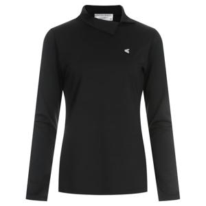 [샵앤]여성 여름 하프넥 스테디 긴팔 티셔츠 LB-WSH-227-블랙