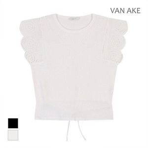 [반에이크][반에이크] 레이스포인트 민소매 니트_VB39TOQ303Z (P