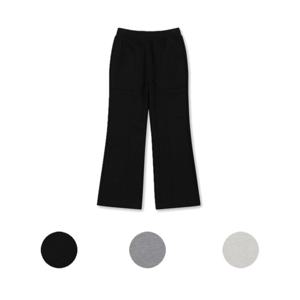 탑텐키즈 MKF3PT2001 여아 더블니트 부츠컷 스웻팬츠