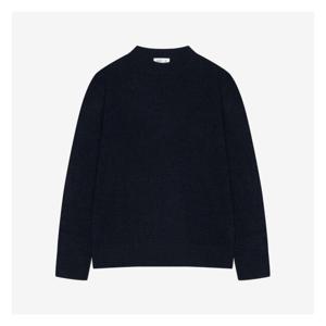 [지이크]퓨어 울 라운드넥 풀오버 니트 네이비 (PJUCI8029)