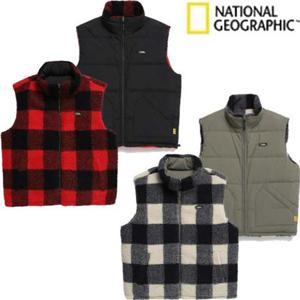 내셔널지오그래픽 N234UFV120 제시에너 우븐 플리스 리버시블 베스트