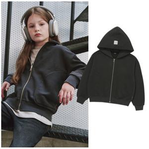 블루테일2 AZG4JP02CG 주니어 차콜그레이 후드집업 점퍼 초등