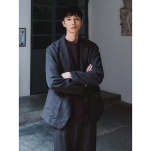 [Shift.G] Wool Linen Editor SetUp Jacket - Brown (GS5811ED1D)