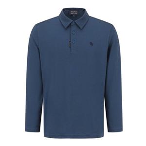 [파리게이츠]511E3TO203_DL-남성 다이아몬드 자카드 카라 긴팔 티셔츠-(25년가을)